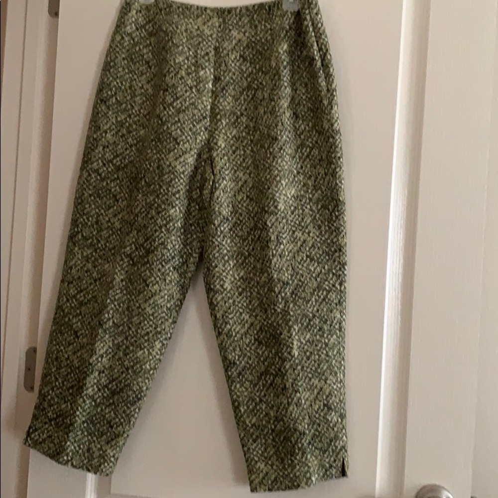 💥Allison Taylor Silk Capris - Size 10